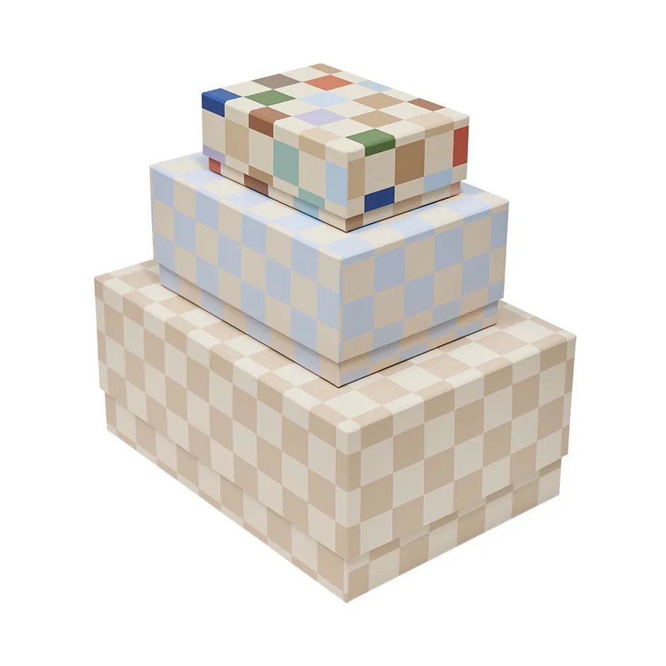 Mana storage boxes 3件, 彩色 OYOY