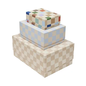 Mana storage boxes 3件 - 彩色 - OYOY