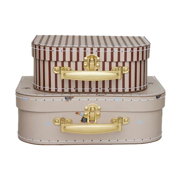 Mini toucan & stripes suitcase 套装, Clay OYOY