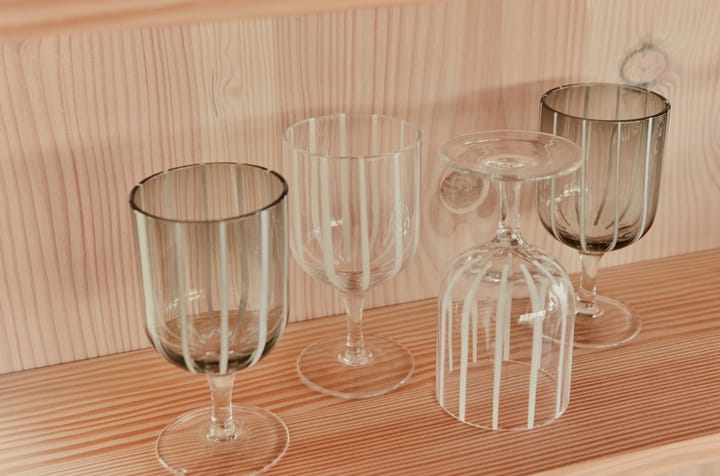 Mizu 红酒杯 两件套装, 灰色-白色 OYOY