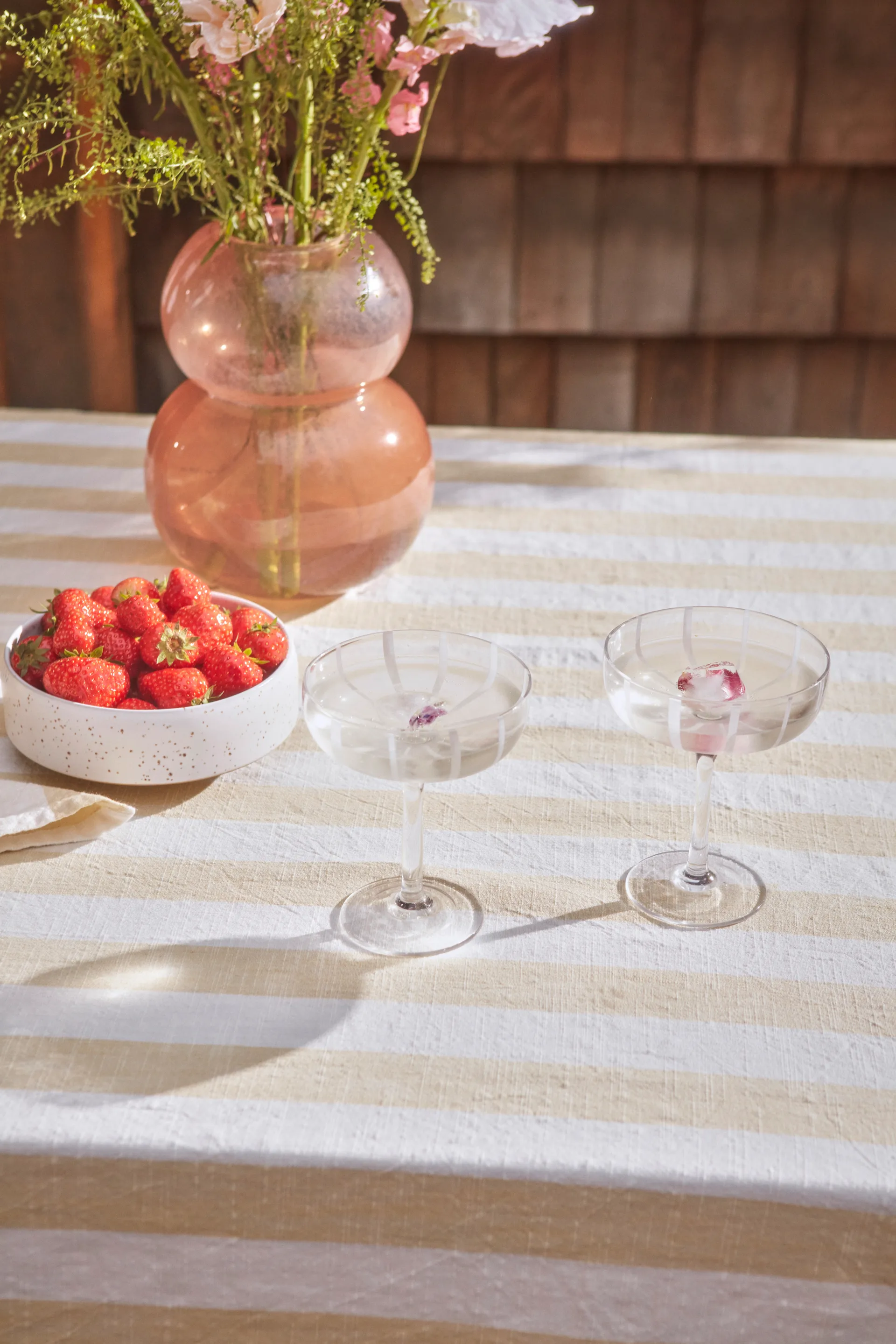 Mizu coupe 香槟杯 两件套装, Clear OYOY