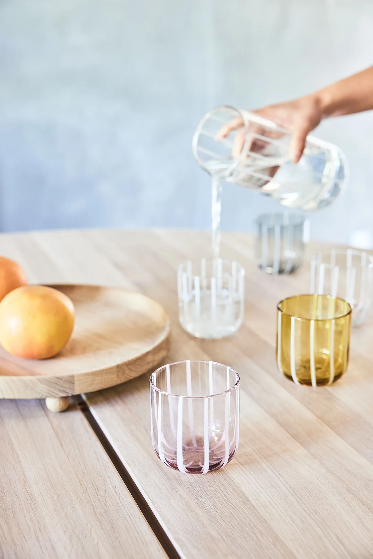 Mizu 杯子/玻璃杯/酒杯 两件套装, Rose OYOY