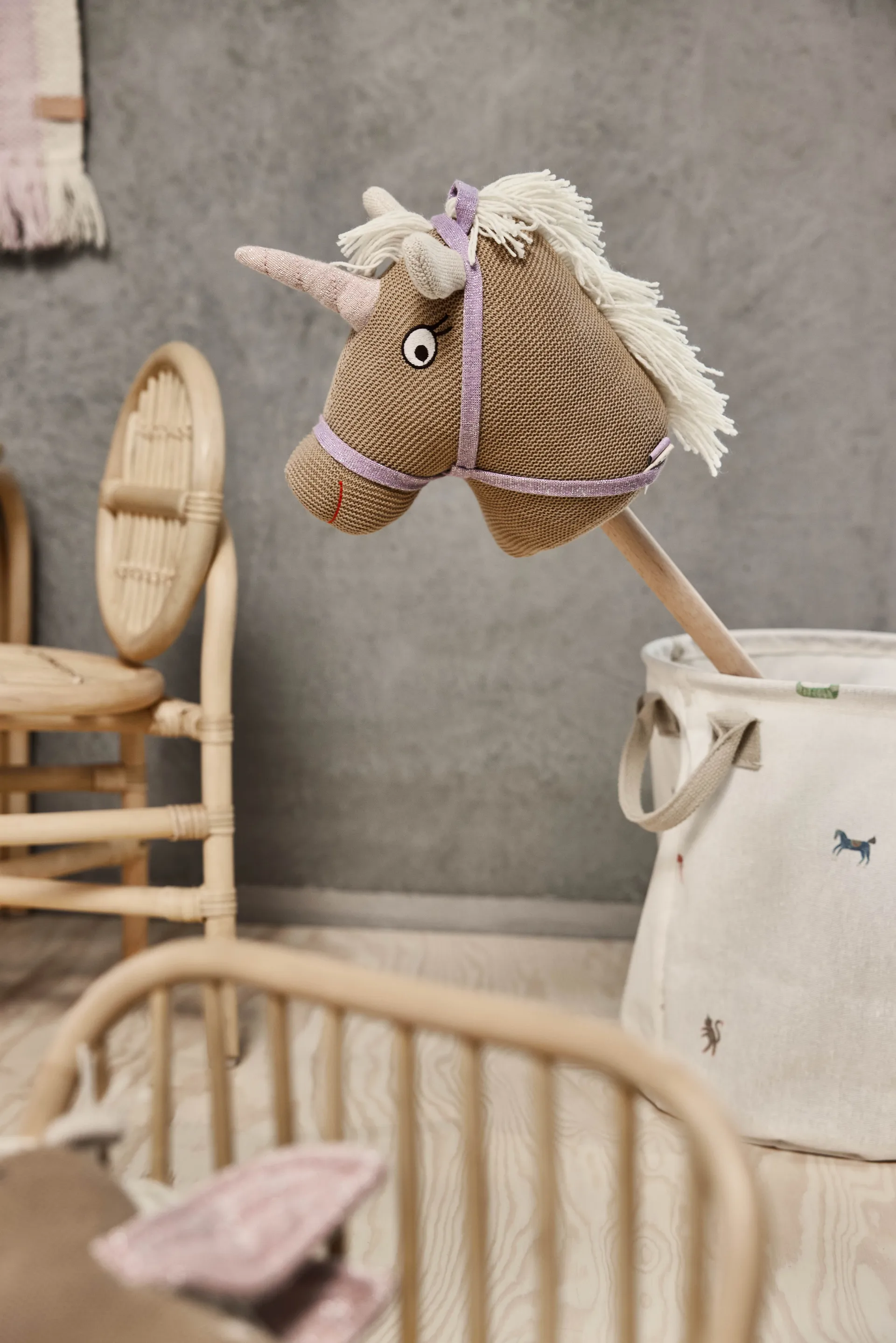 Moira 储物篮 中 Ø32x32 cm 2件, 彩色 OYOY