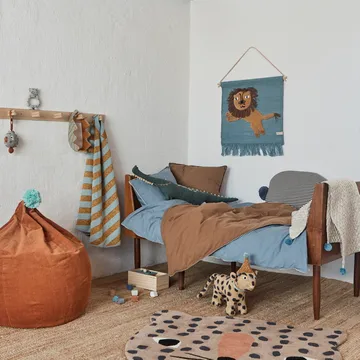 OYOY 迷你 小动物地毯  - 豹子_84x94cm - OYOY