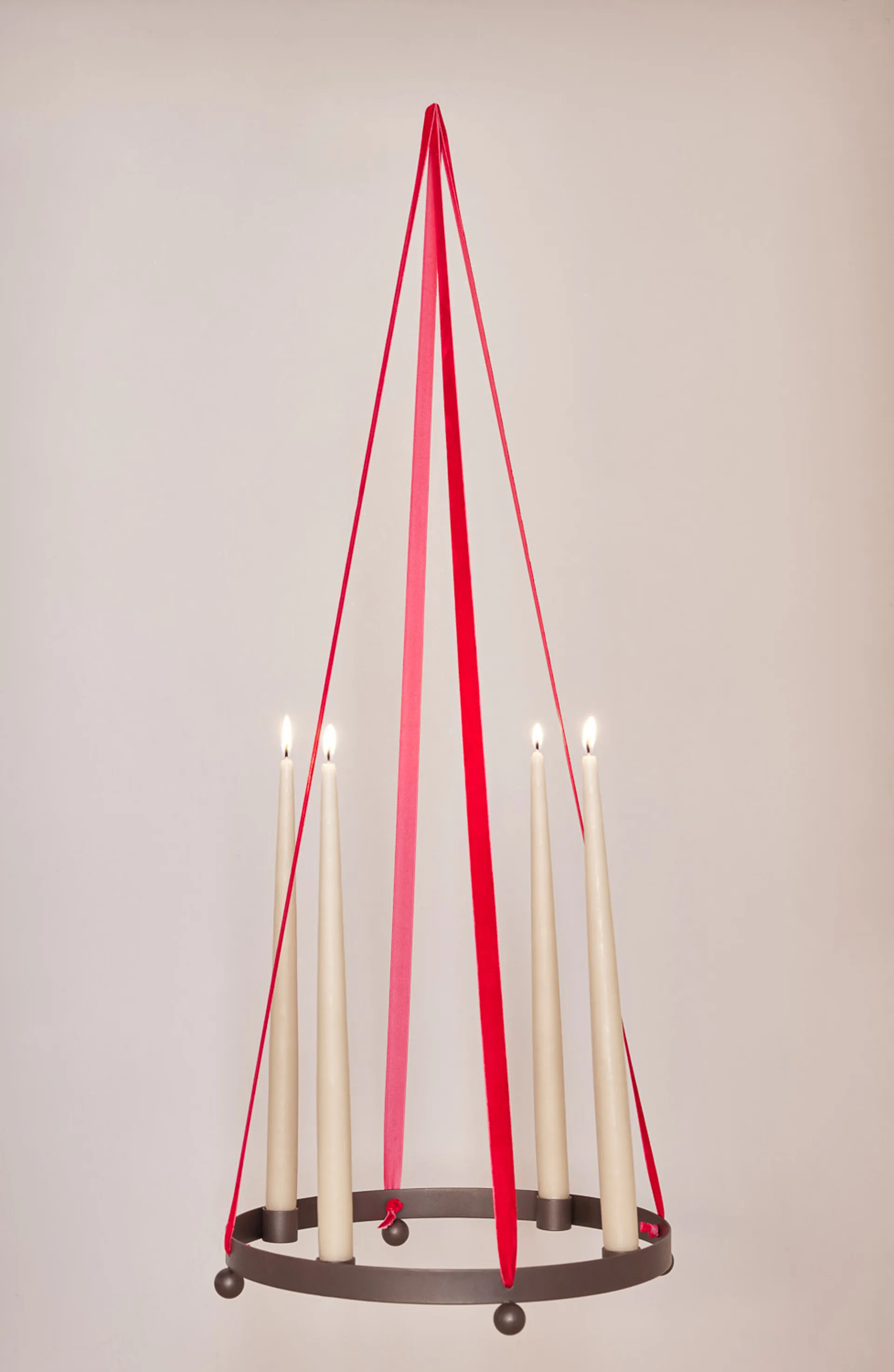 Pearl advent 蜡烛 Ø36 cm, Browned brass OYOY