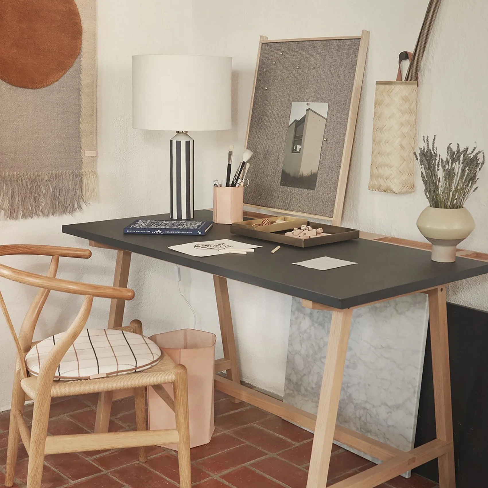 Pin hook 两件套装, 棕色 OYOY