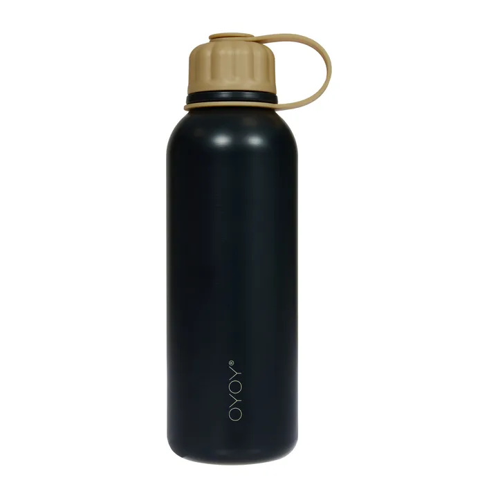 Pullo 水瓶 520ml - Anthracite-Camel - OYOY