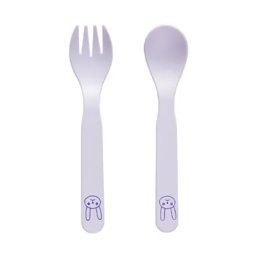 Pullo 儿童餐具 套装 - 薰衣草紫 - OYOY