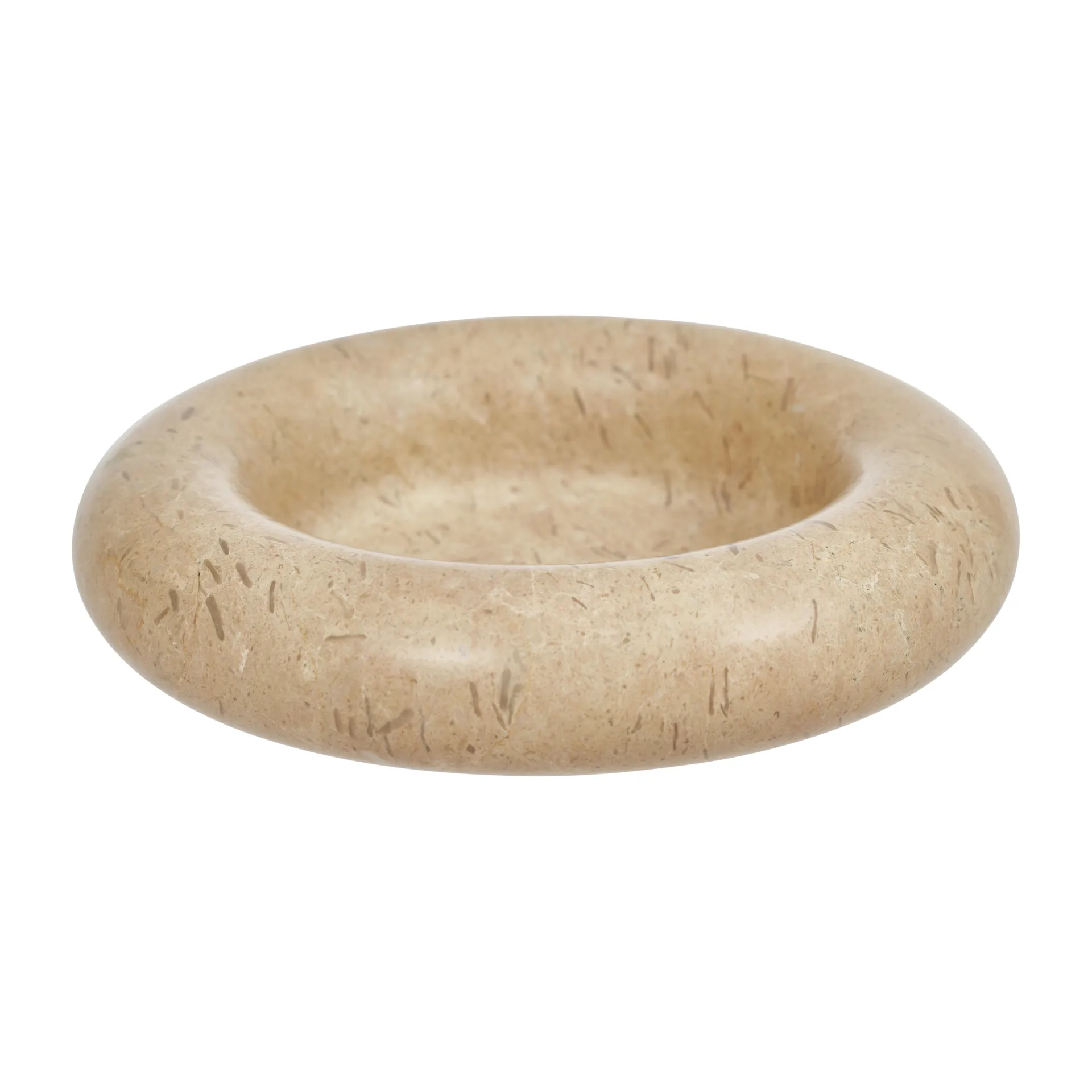 Savi 大理石烛台 Ø13.8cm, 米色 OYOY
