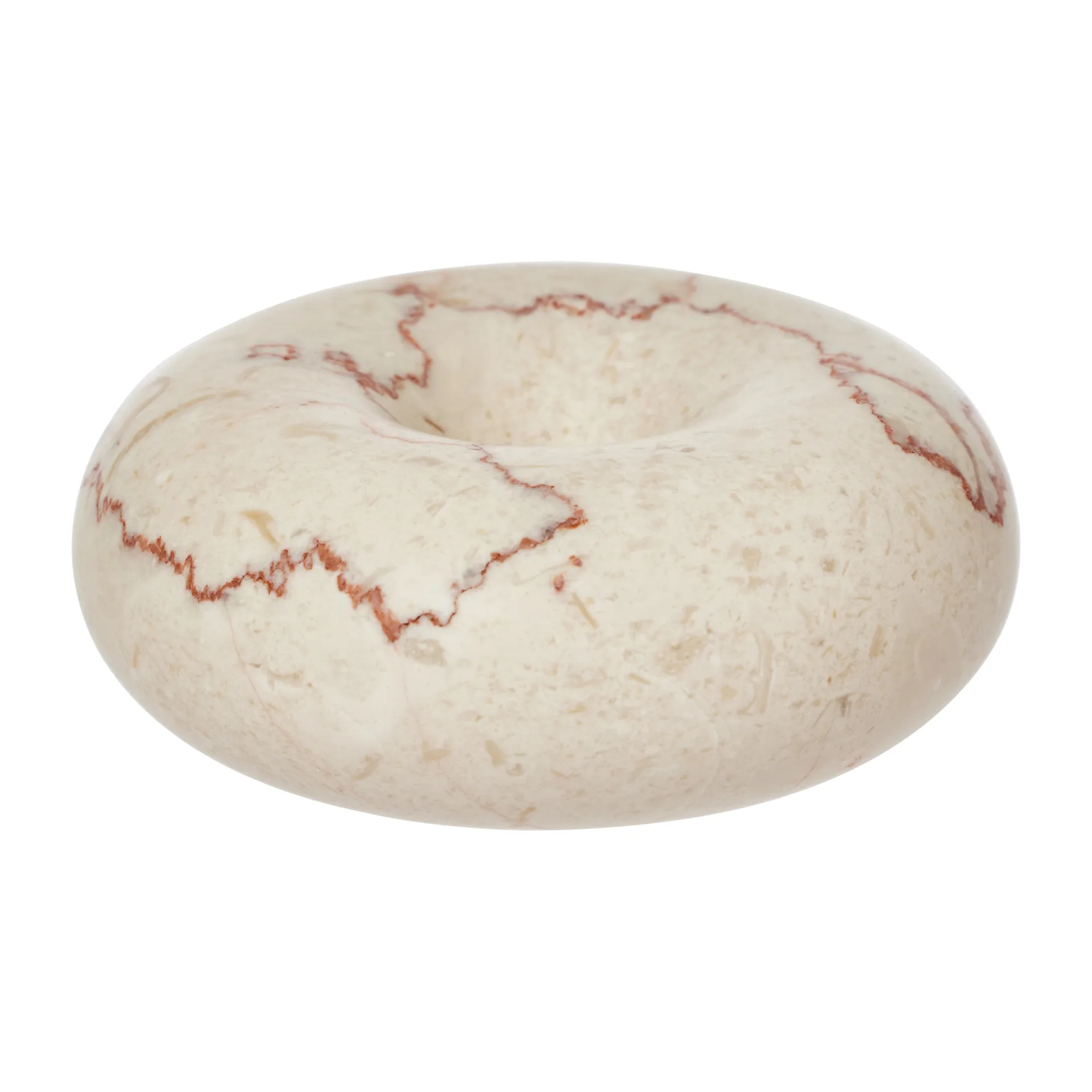 Savi marble 烛台 small 4 cm, off 白色 OYOY