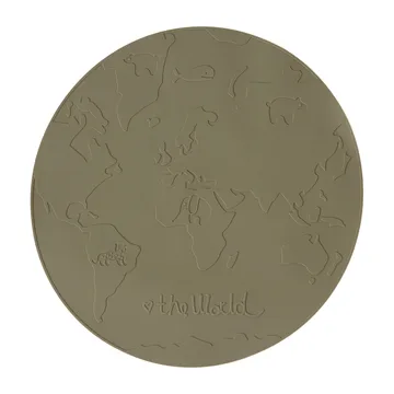 The world 餐垫  - Olive - OYOY