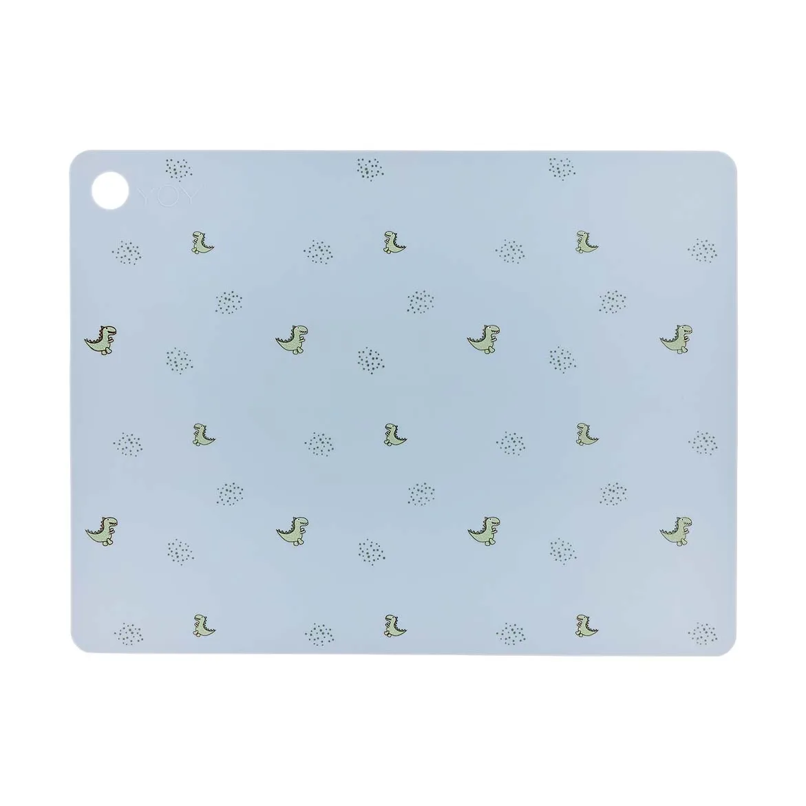 Theo Dino 餐垫 34x45 cm, Pale blue OYOY