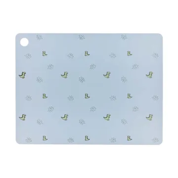 Theo Dino 餐垫 34x45 cm - Pale blue - OYOY