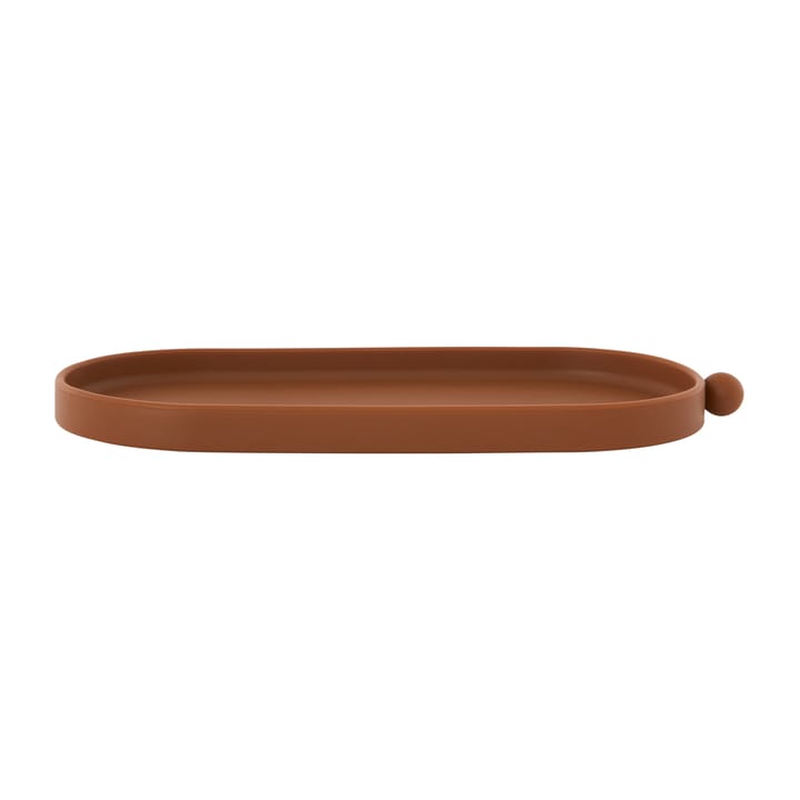 Tiny Inka tray 12x27.5 cm, Caramel OYOY