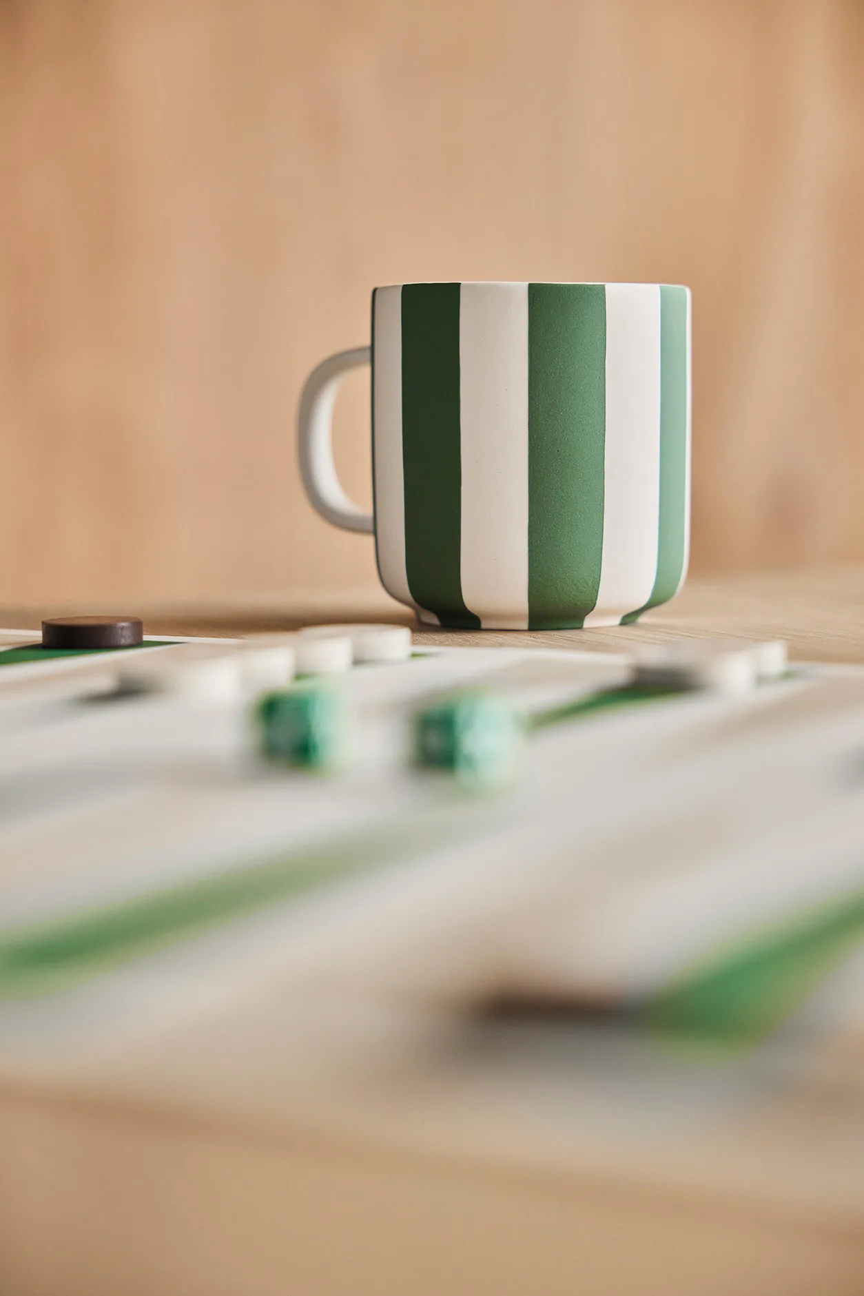 Toppu 马克杯, 米白色-绿色 OYOY