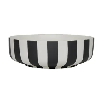 Toppu 碗 Ø20 cm - 黑色-白色 - OYOY