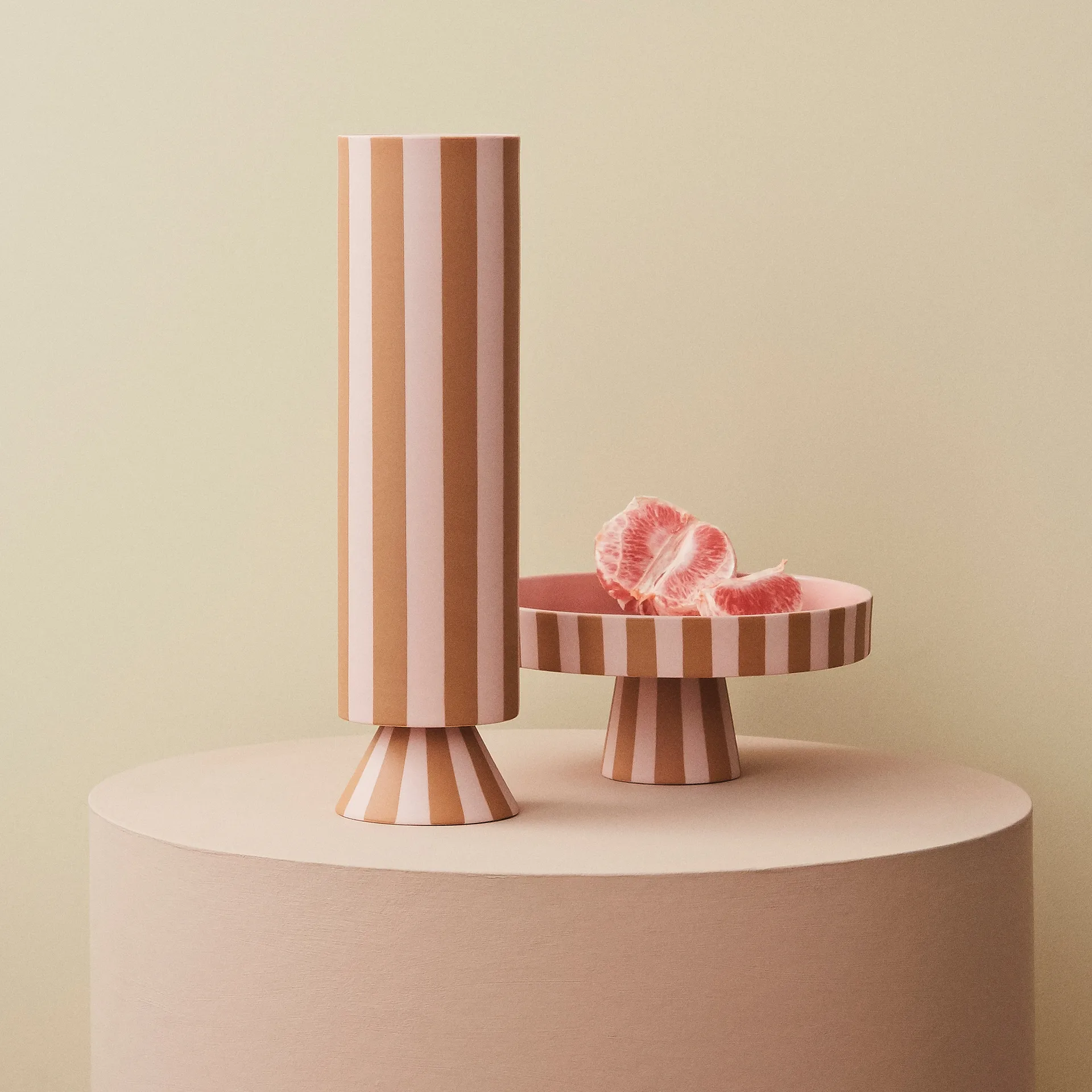 Toppu 花瓶 31cm, 焦糖色 OYOY