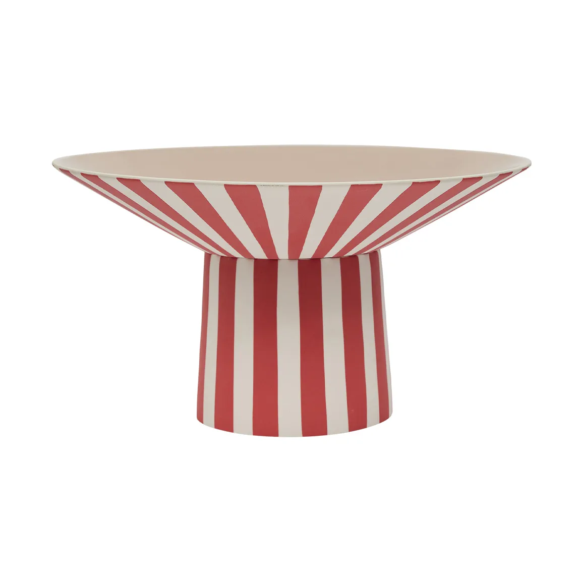 Toppu centerpiece high Ø30x17 cm, 红色-桃色 OYOY