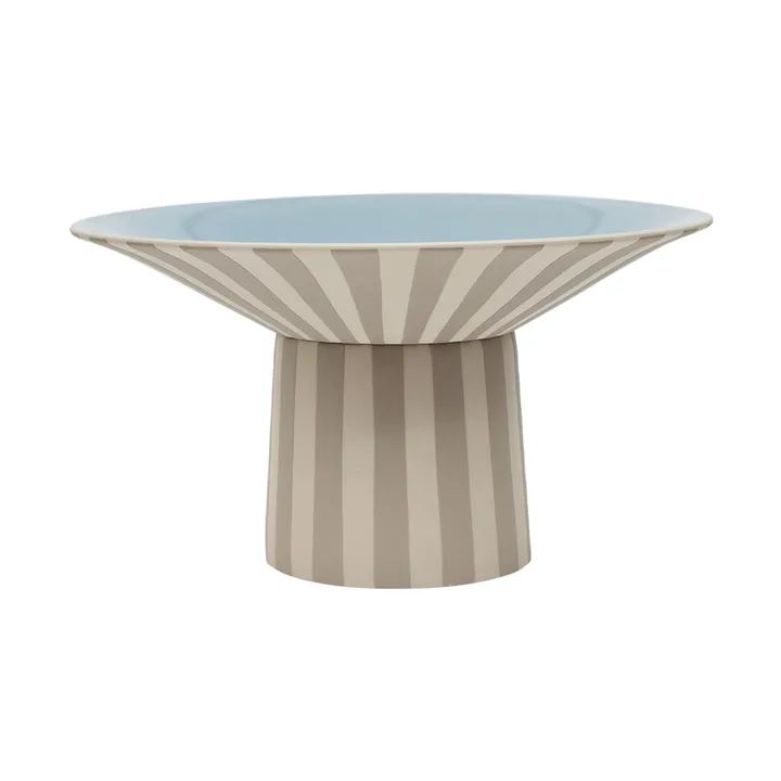 Toppu centerpiece high Ø30x17 cm - Clay-Ice 蓝色 - OYOY