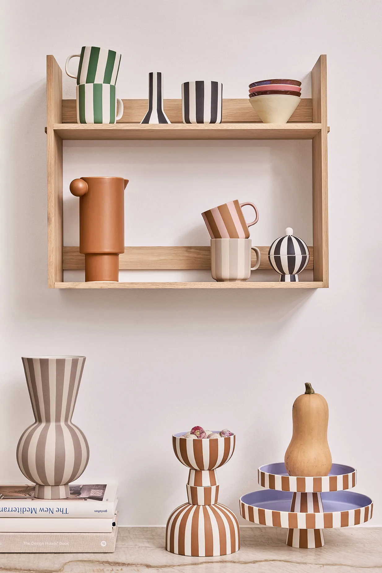 Toppu 碗 mini Ø12 -6 cm, Caramel-薰衣草紫 OYOY