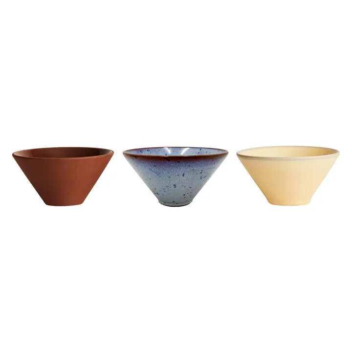 Yuka 餐碗 Ø11cm 3件装 - Multi - OYOY