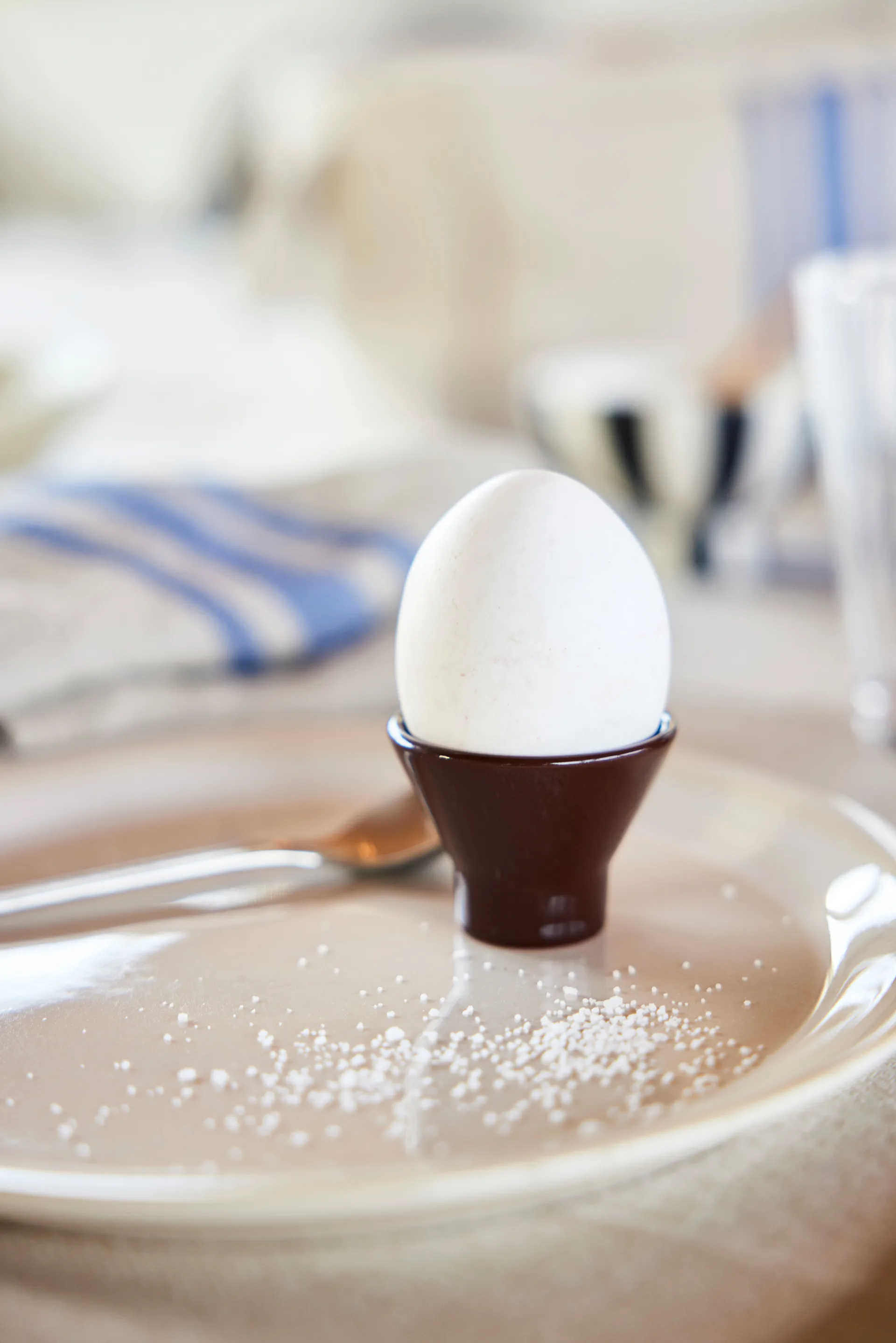 Yuka 蛋杯 两件套装, Dark 红陶 OYOY