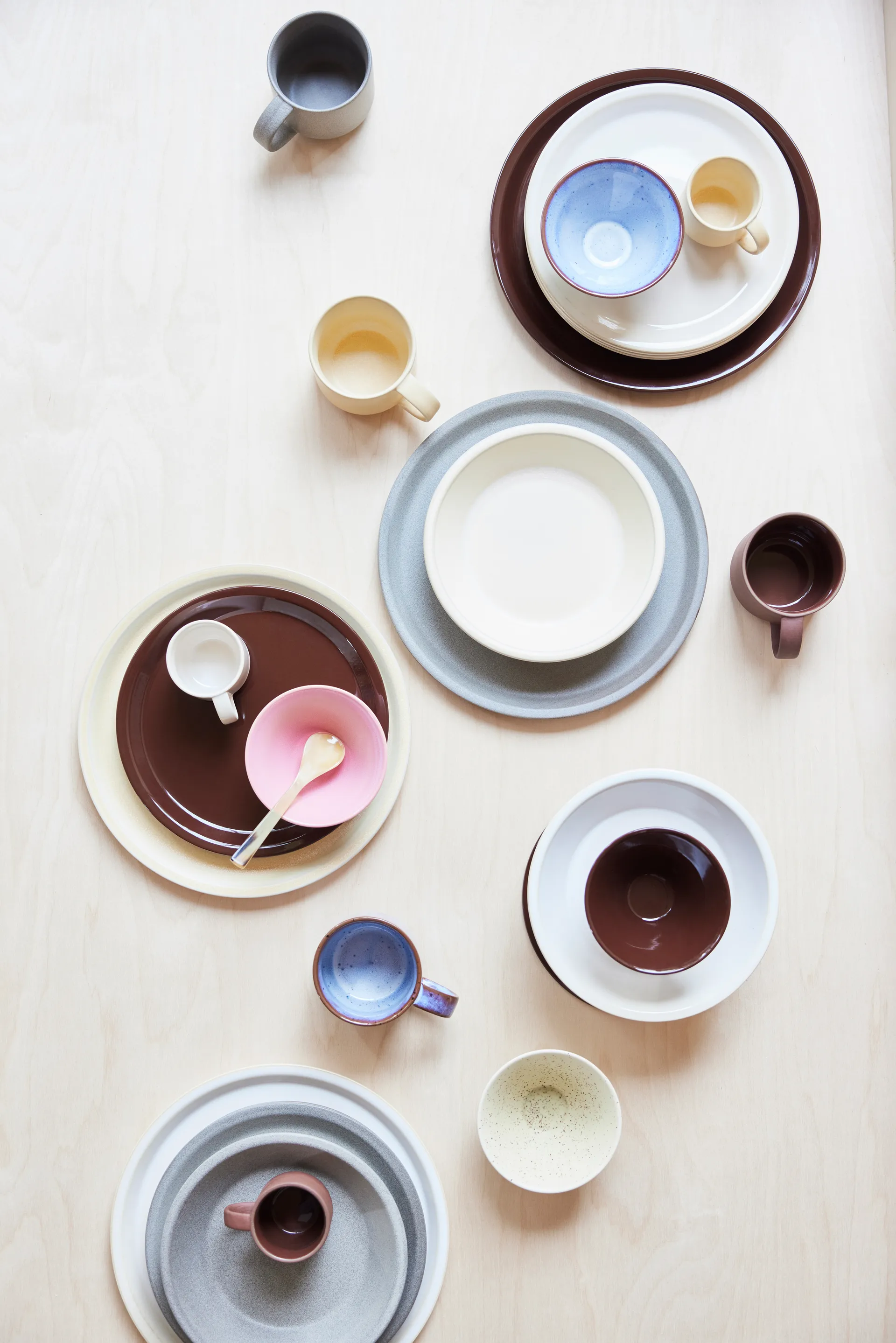 Yuka lunch 盘子 Ø22 cm 两件套装, Butter OYOY