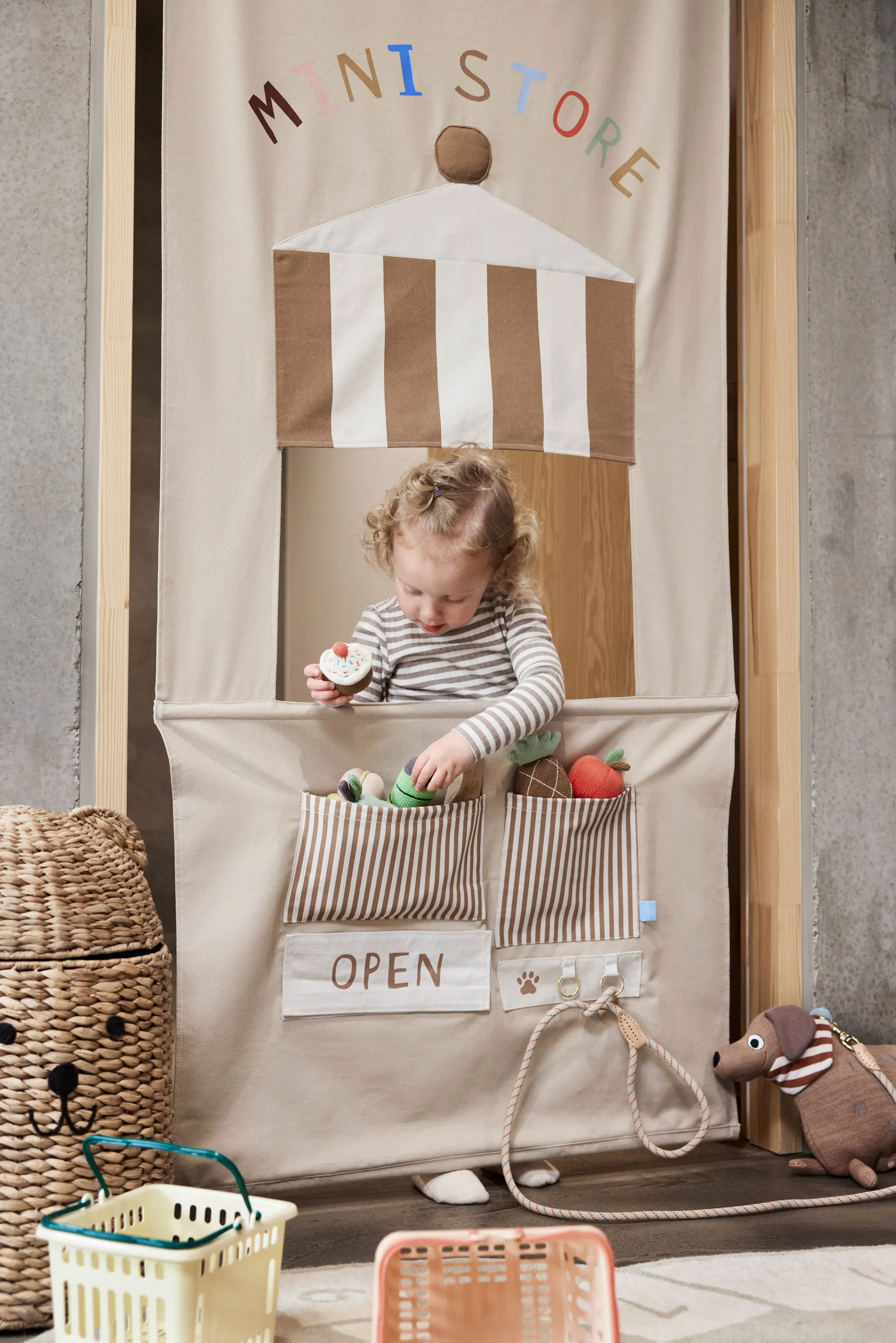 Yummi 迷你商店78x190cm, 多色 OYOY