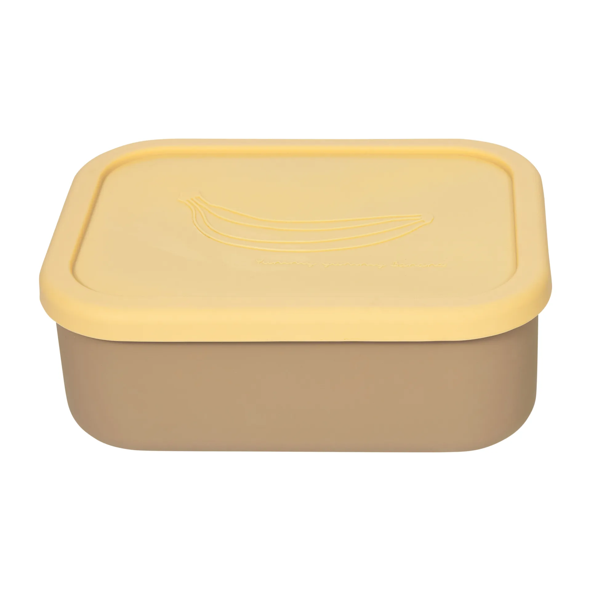 Yummi lunch box large, Camel-黄色 OYOY