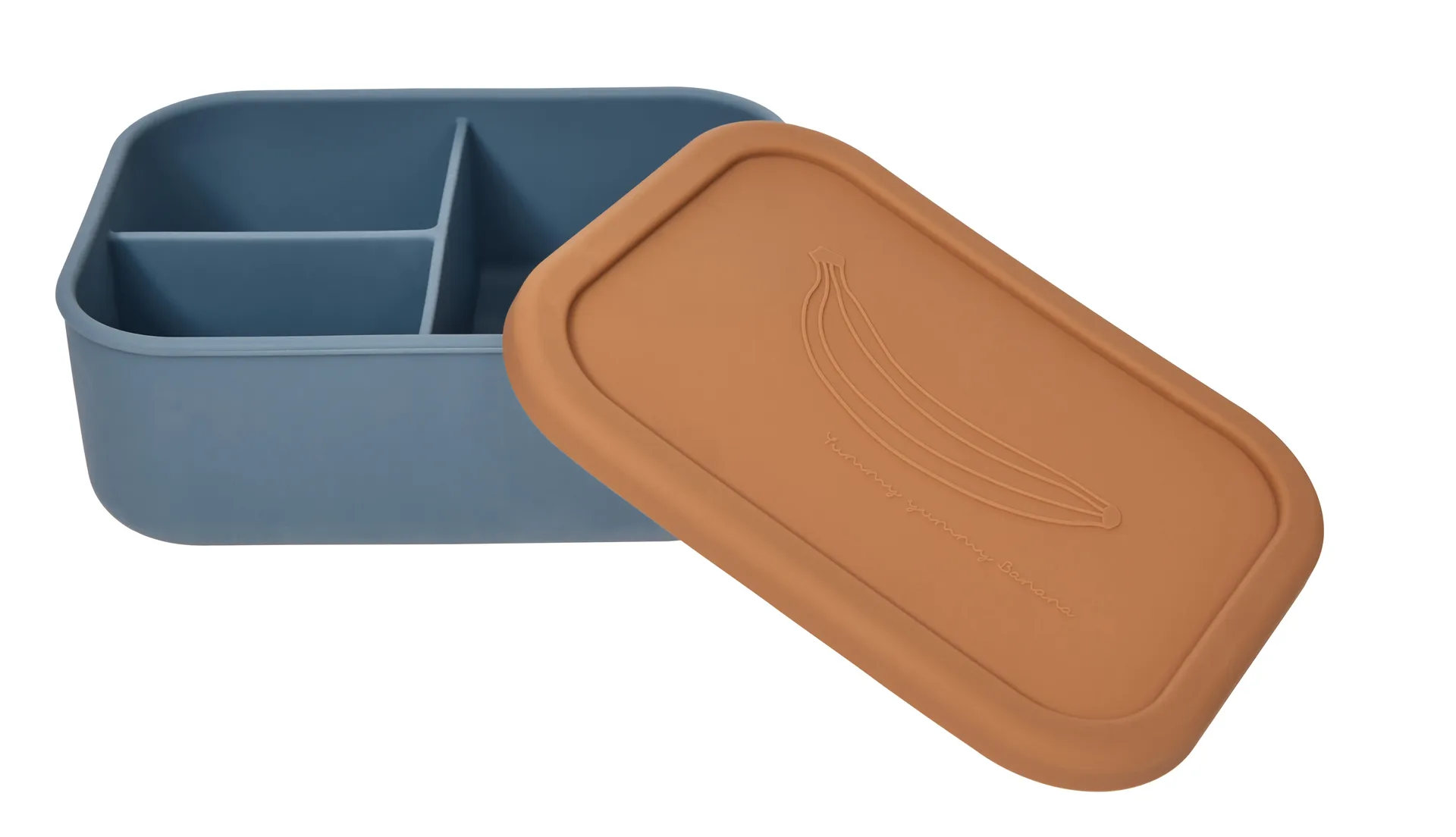 Yummi lunch box large, Fudge-蓝色 OYOY