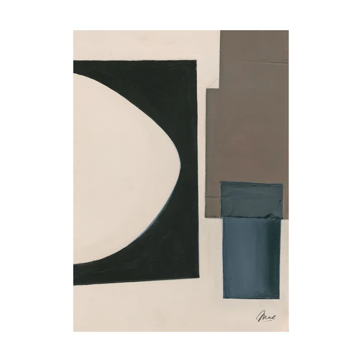月光海报 - 50x70 cm - Paper Collective