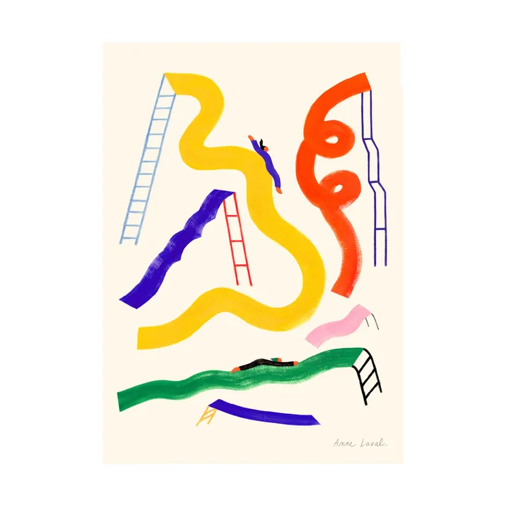 滑行海报 - 50x70cm - Paper Collective