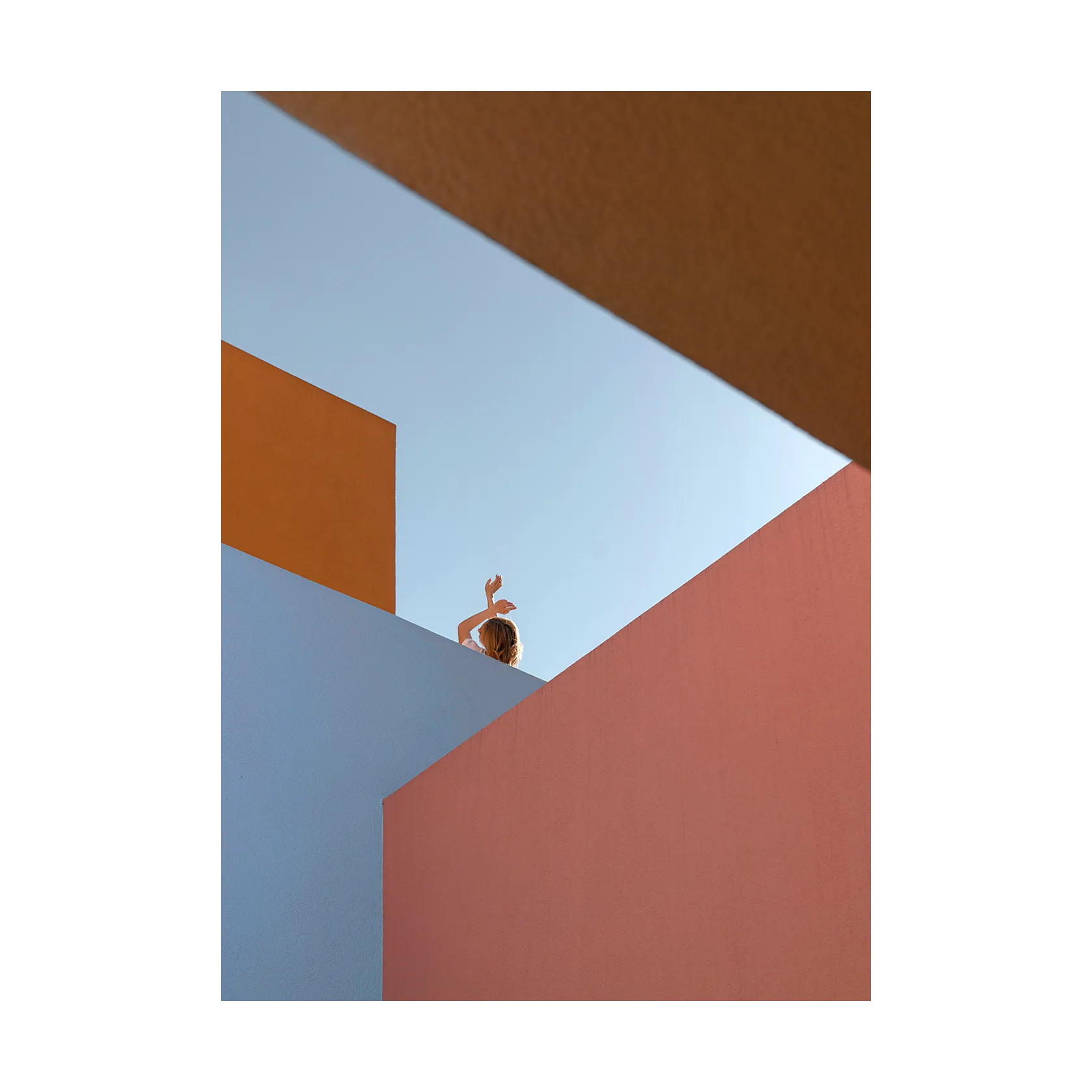 Angular Afternoon 海报, 50x70 cm Paper Collective