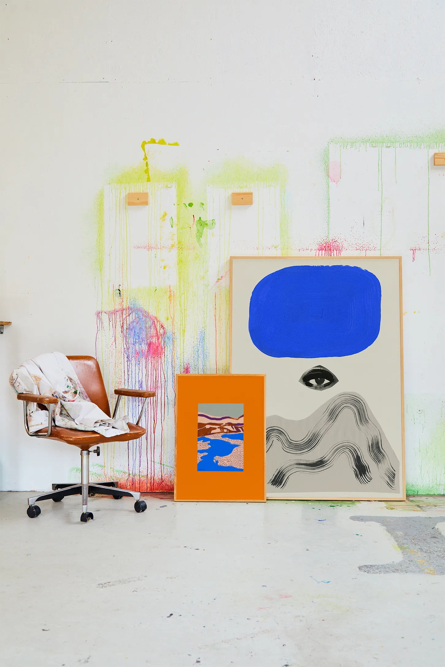 Between Mountain & Sky 海报, 30x40 cm Paper Collective