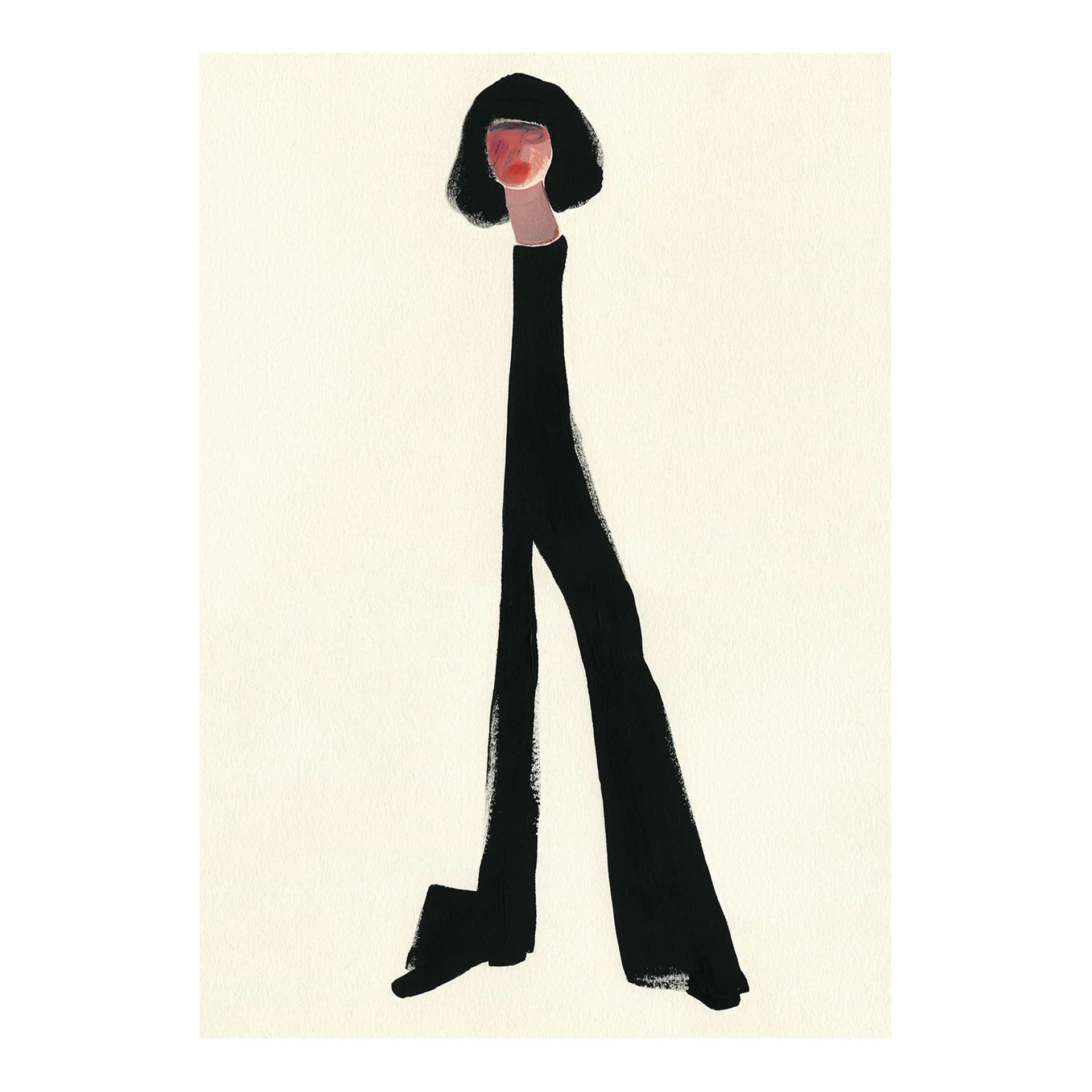 Black Pants 海报, 30x40 cm Paper Collective