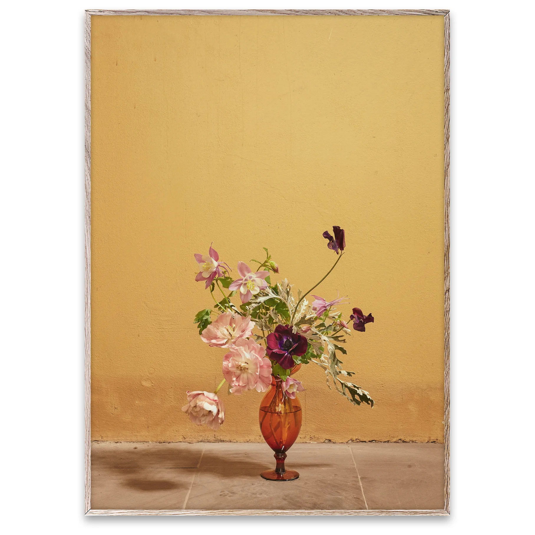 Blomst 02 Ochra 海报, 50x70cm Paper Collective
