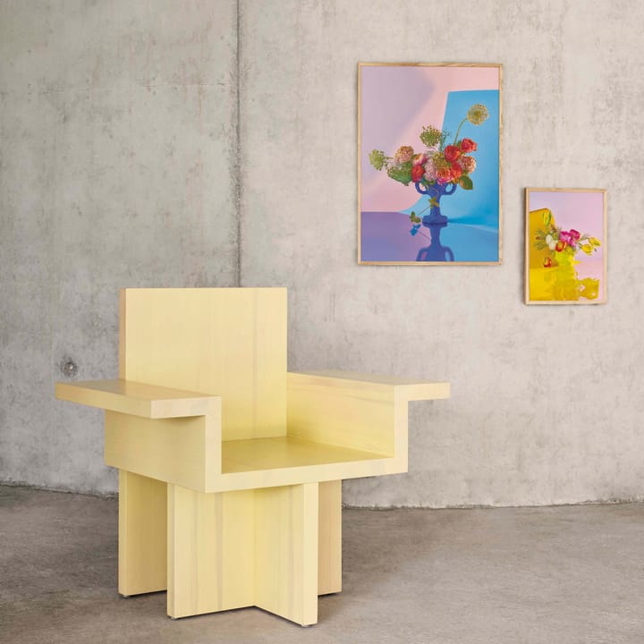 Bloom 03 yellow 海报 - 30x40 cm - Paper Collective