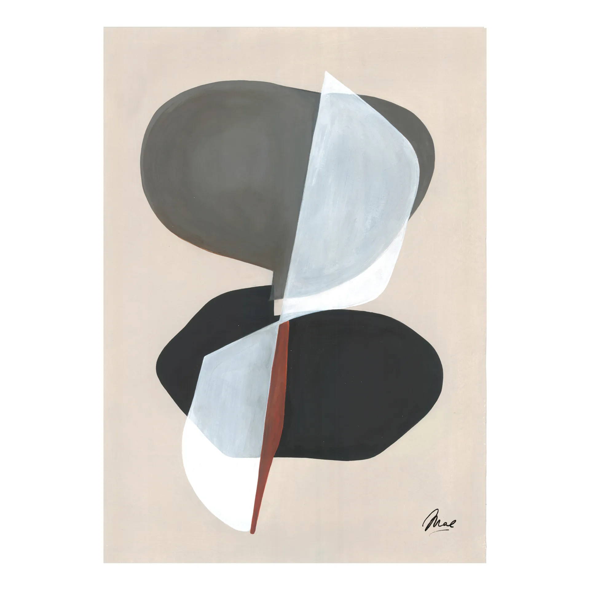 Composition 01 海报, 30x40cm Paper Collective