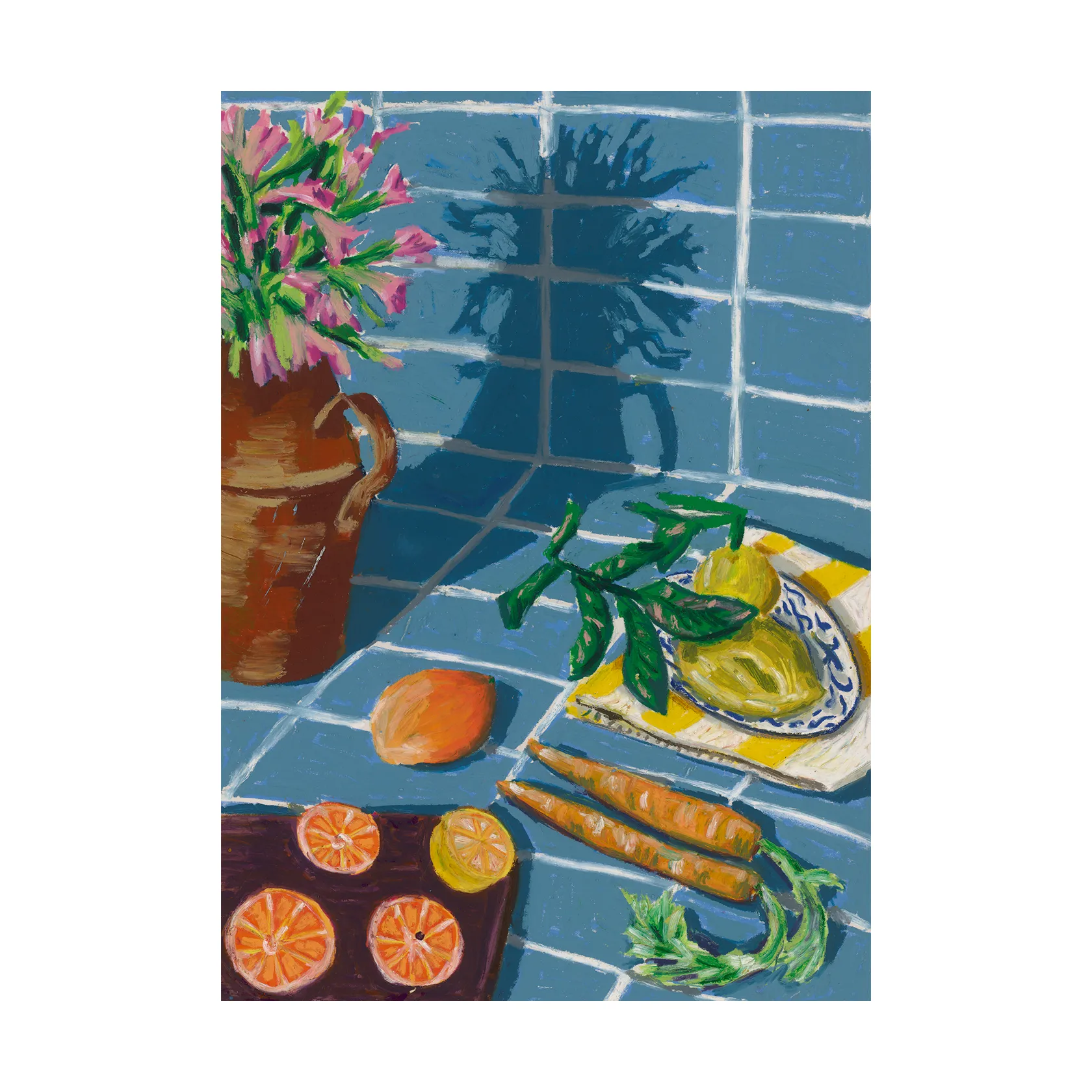 Composition in Blue 海报, 30x40 cm Paper Collective