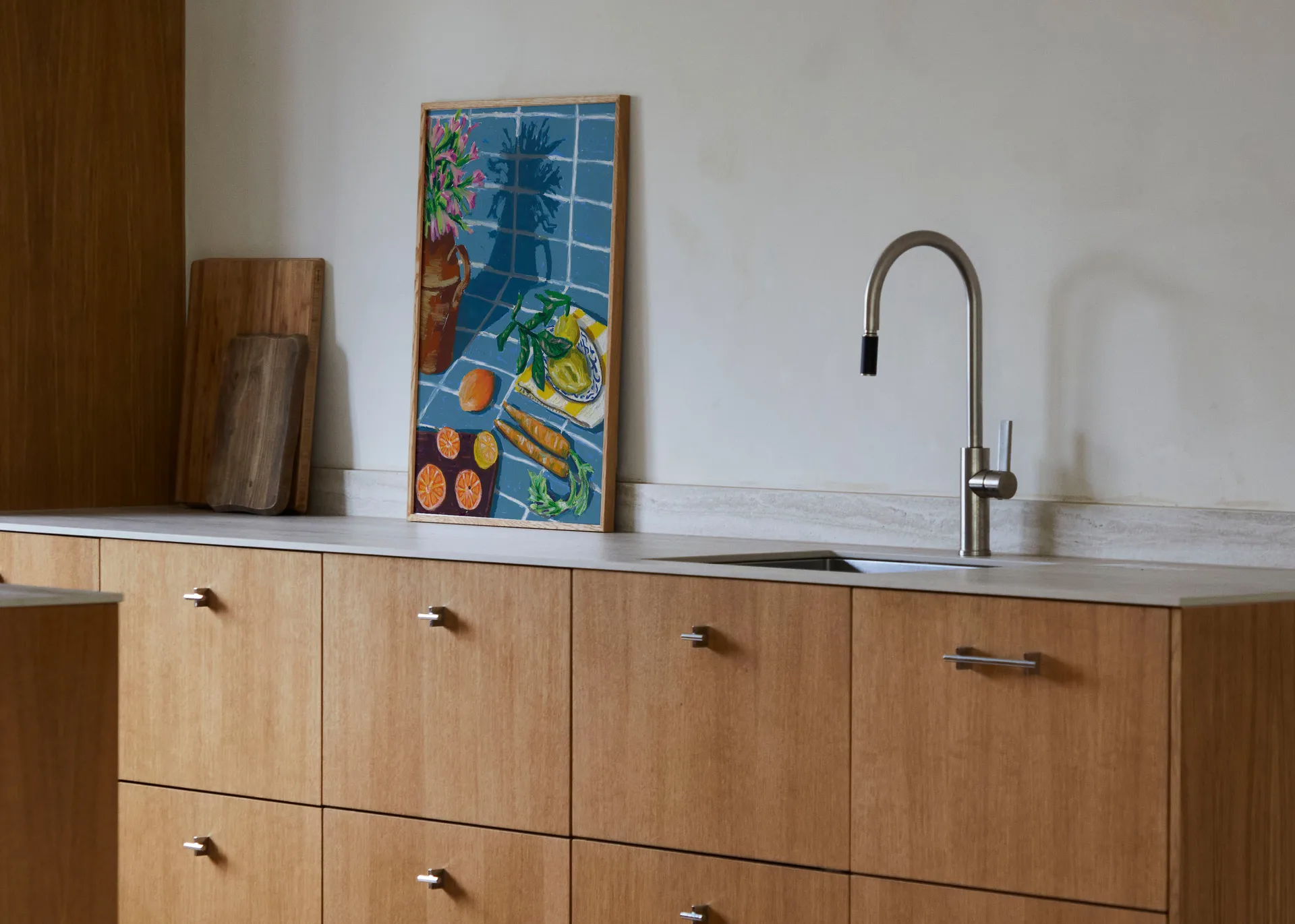 Composition in Blue 海报, 30x40 cm Paper Collective