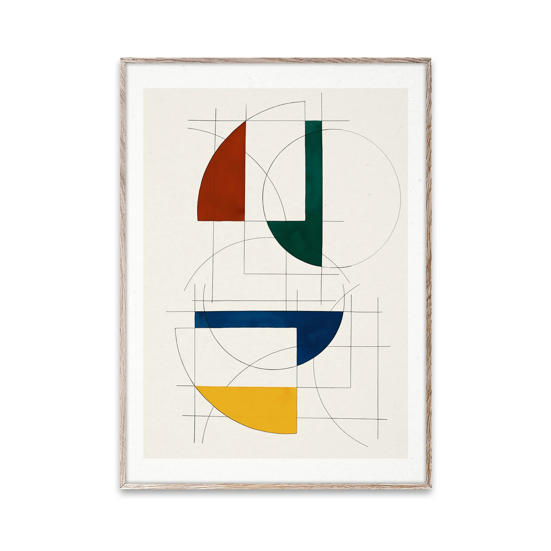 Constructions 01 海报, 30x40 cm Paper Collective