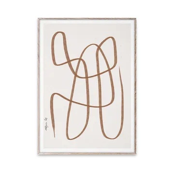 Different Ways 海报 棕色 - 30x40cm - Paper Collective