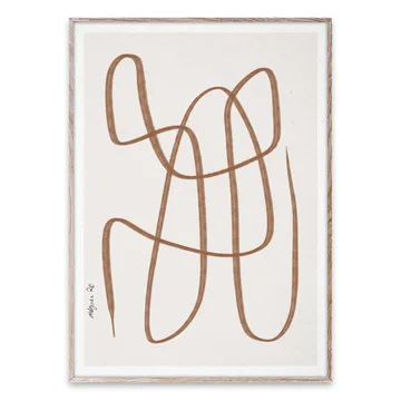 Different Ways 海报 棕色 - 50x70cm - Paper Collective