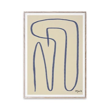 Different Ways 海报 blue - 30x40 cm - Paper Collective