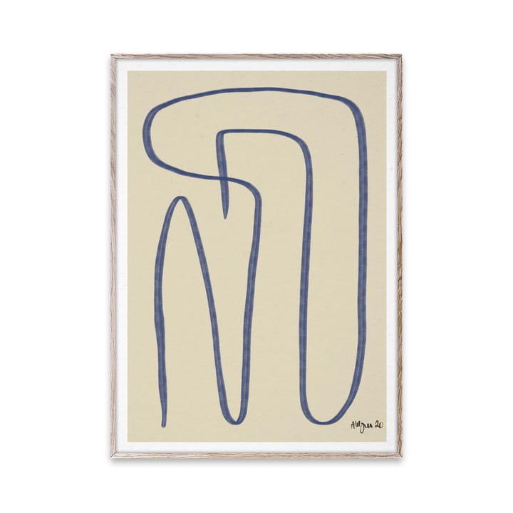 Different Ways 海报 blue, 30x40 cm Paper Collective