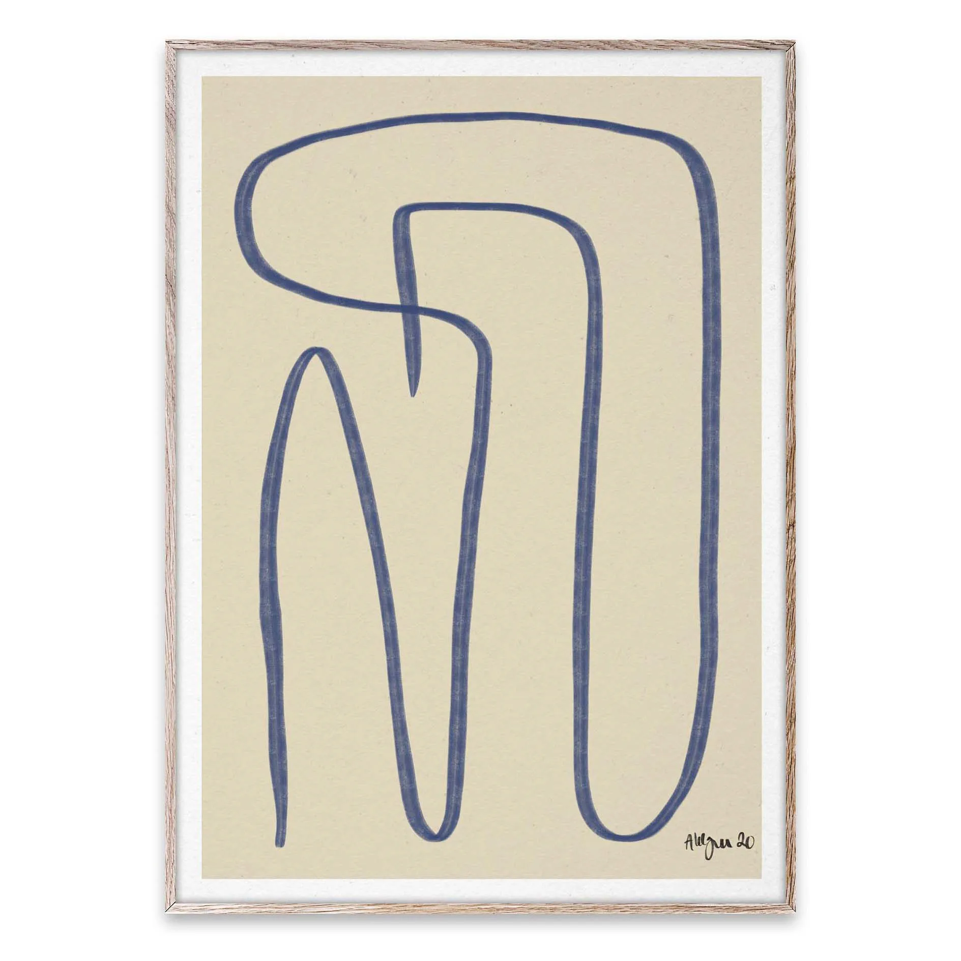 Different Ways 海报 blue, 50x70cm Paper Collective