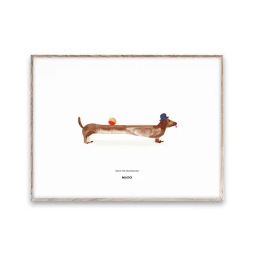 Doug the Dachshund 海报 - 30x40cm - Paper Collective