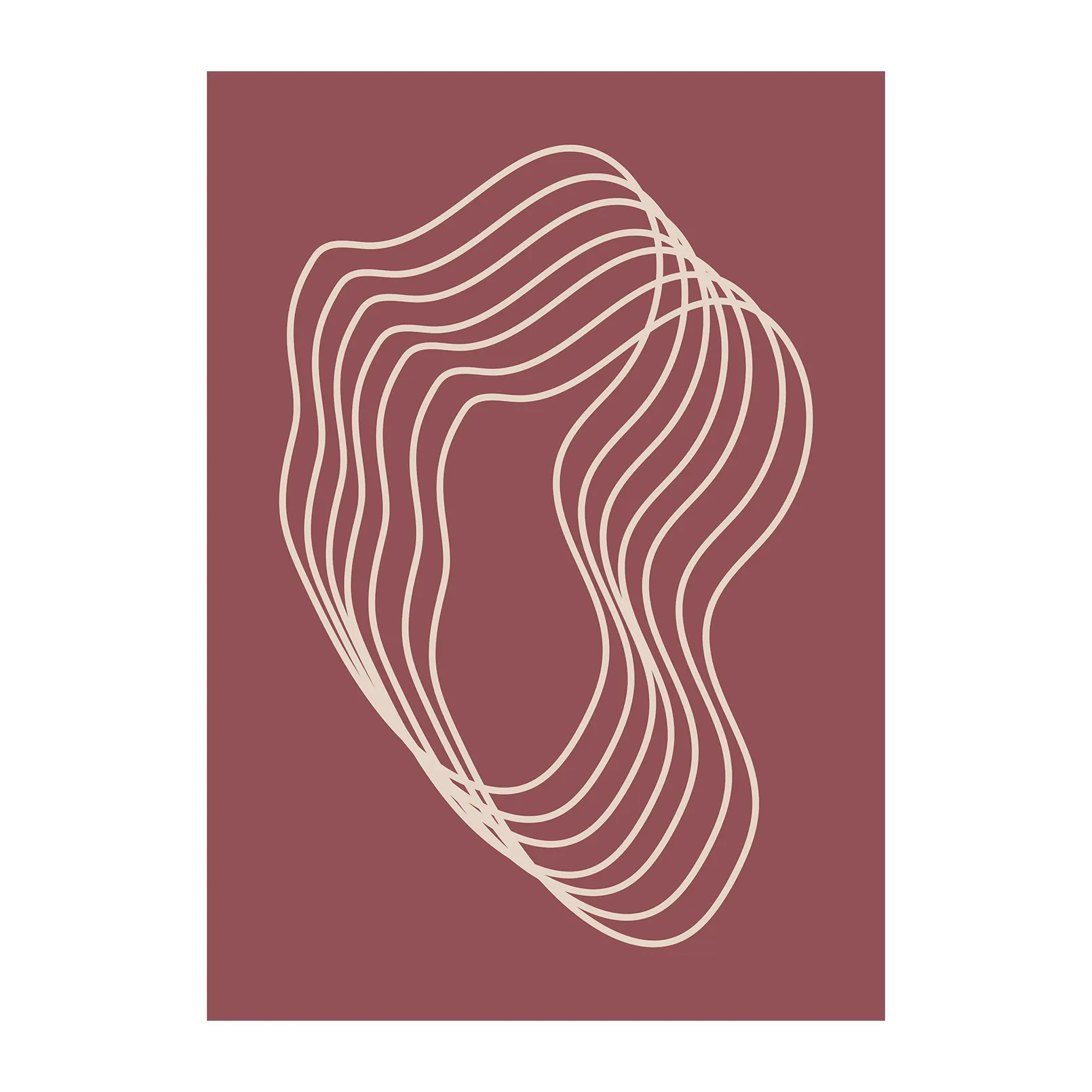 Echo 01 海报, 30x40 cm Paper Collective