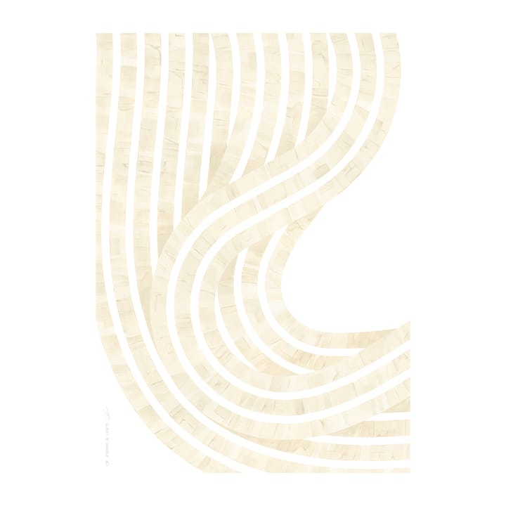 Entropy Sand 01 海报, 30x40 cm Paper Collective