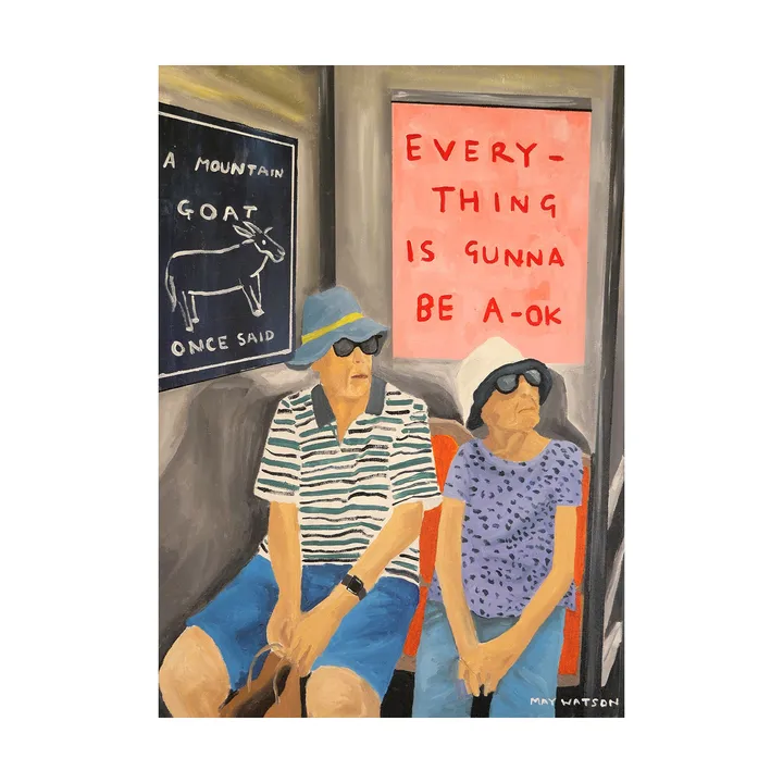 Everything Is Gunna Be OK 海报 - 30x40cm - Paper Collective